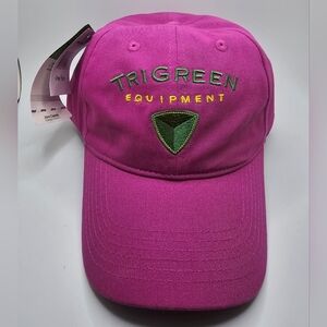 NWT Fuschia John Deere Strapback One Size